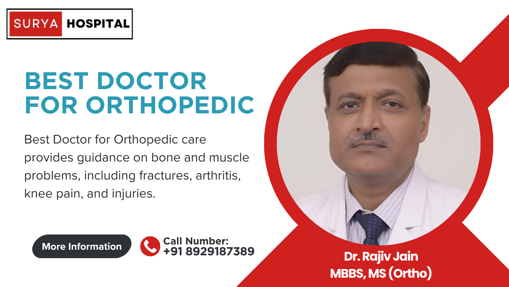 Best Doctor for Orthopedic Problems and Joint Pain